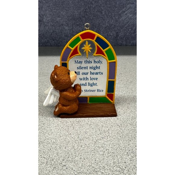 Helen Steiner Rice Angel Bear Collectibles Ornament "Love And Light" - Picture 2 of 9
